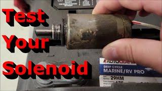 How to Test a Fuel Shut Off / Injector Pump Solenoid