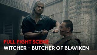 Wiedźmin - Rzeźnik z Blaviken | The Witcher - Butcher of Blaviken | Full Fight Scene |