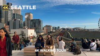 [4k] SEATTLE’s New Overlook Walk - What is the elevated walk like