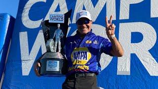 Ron Capps wins second NHRA Funny Car Championship