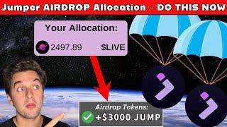 Jumper AIRDROP Allocation - DO THIS NOW