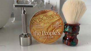 Head Shave featuring TRC x Heritage Hill The People’s Shaving Soap! + the mercurial Razorock Lupo!