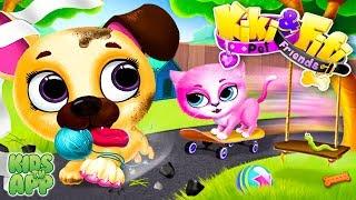 Kiki & Fifi Pet Friends - Furry Kitty & Puppy Care (TutoTOONS) - Best App For Kids