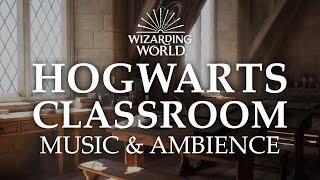 Hogwarts Classroom | Harry Potter Music & Ambience - 5 Scenes for Studying, Focusing, & Sleep
