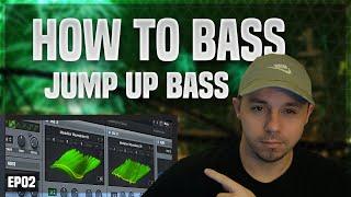 How To Make Bass - Jump Up DNB Bass like Turno & Hedex in Serum (Free Preset)