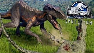 INDORAPTOR KILLING SPREE! - ALL NEW DLC DINOSAURS! - Jurassic World Evolution
