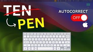 Mac Keyboard Autocorrect Turn Off