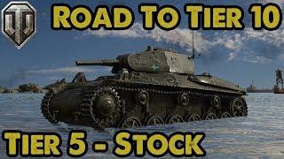 Strv m/42 Stock -  Road To Tier X Swedish Heavy Line - WoT