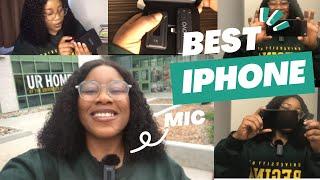 Best Wireless microphone for iPhone || setup and review ft. MOVO