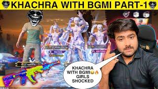 KACHRA WITH BGMIRANDOM X-SUIT GIRLS SHOCKED|| PART-1 ‼️IMPORTANT UPDATE