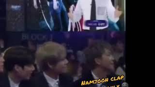 Namjoon clapping suzy moment ( BTSxSuzy moment )