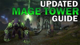 UPDATED 9.1.5 Tank Mage Tower Challenge Guide | Guardian Druid PoV