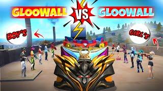 Gloowall vs Gloowall Skin Fight On Factory | New Booyah Pass Gloowall Skin Challange | Free Fire