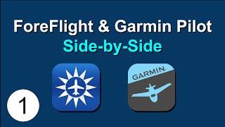 ForeFlight & Garmin Pilot: Side-by-Side - Part 1: A Real-life IFR-to-VFR Flight