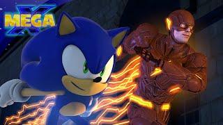 Sonic vs The Flash - Who is faster? Epic race