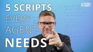 The BEST 5 Scripts Every Agent Needs in Today's Market | #TomFerryShow