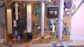 How to Repair Samsung Plasma TV PN50A450 No Power