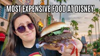 THE MOST EXPENSIVE FOOD IN DISNEY'S HOLLYWOOD STUDIOS- Disney Dining Plan