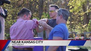 KC reporter struck by bullet fragment at Lucas Kunce shooting range campaign event