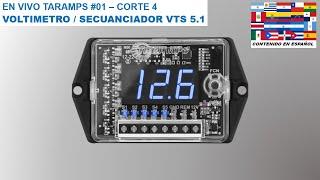 LIVE - TARAMPS PRODUCTS - TARAMPS VTS 5.1 VOLTMETER WITH SEQUENCER