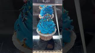 Cute Blue Cupcakes #cute #cupcake #amazing #yummy #shorts