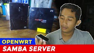 CARA INSTALL DAN SETTING SAMBA SERVER DI OPENWRT - SAMBA4