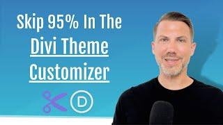 4.5 Divi Theme Customizer (settings)