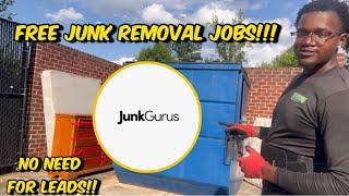 Get FREE Junk Removal Jobs with JunkGurus!!! | Start Making More Today!!