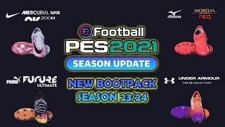 PES 2021 new boots season 23/24 | Teguh Tanker