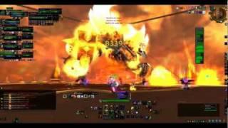 WoW: Cata PTR 4.2 - Ragnaros Try with Trash (Firelands)