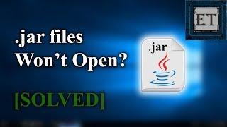 How to Run Executable Java (.jar) Files in Windows