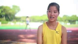 VJC's Track and Field star Clarice lists her mother as her source of inspiration