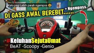 SCOOPY 2021 TARIKAN AWAL NGEMPOS | PERHATIKAN.!! SETTINGAN MODE DAN RPMNYA MAS BRO AUTO GASSPOLL