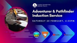 Pathfinder & Adventurer Induction Service 2023