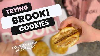 Trying Brooki Bakehouse Cookies! These Came From Australia! #bakery #cookies