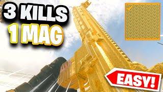 HOW to GET 3 OPERATOR KILLS with 1 MAGAZINE in MW3! EASY GOLD CAMO in MODERN WARFARE 3