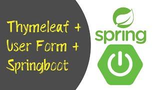 thymeleaf user form | thymeleaf user input form | springboot  thymeleaf user input | okay java