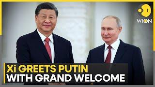 Putin's China visit: Xi greets Russian President Vladimir Putin in a grand welcome | WION