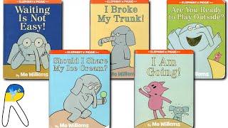 22 min 5 Books of An Elephant and Piggie - Animated Read Aloud Books for Kids