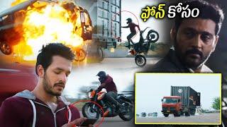 Akhil Akkineni & Ajay Ultimate Phone Chasing Super Hit Scene | Hello Movie | Telugu Super Hit Movies