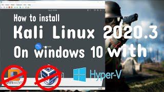 How to install kali linux on windows 10 | Hyper-v | Tech Hacks | step by step 2021