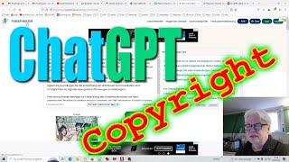 ChatGPT Copyright Verletzung ► Rechtslage ► Plagiat Prüfung ► Text umschreiben lassen ► Online Tool