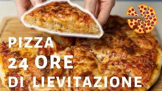 PIZZA CON 24 ORE DI LIEVITAZIONE IN FRIGORIFERO Ricetta Facile | Una Favola in Cucina