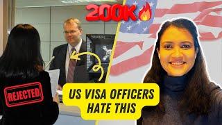 This is why your US Student Visa will be rejected | Nistha Tripathi