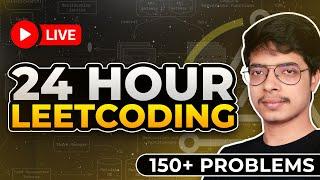 24 hours LEETCODE challenge! | No Sleep  | Solving @NishantChahar11's SDE sheet