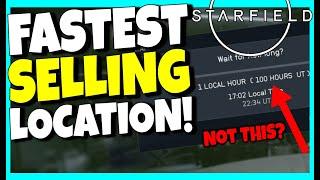 OPTIMIZE YOUR TIME!! Sell RESOURCES HERE in Starfield! Fastest Selling Guide