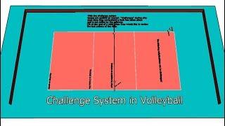 Challenge System in Volleyball