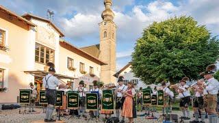 erstes Standkonzert 2023 der Trachtenkapelle Anger-Höglwörth