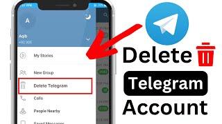 Telegram account ko delete kaise kare | how to delete telegram account permanently in android