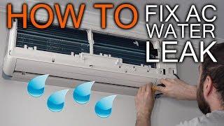 How to Fix Wall Air Conditioner AC Water Leak